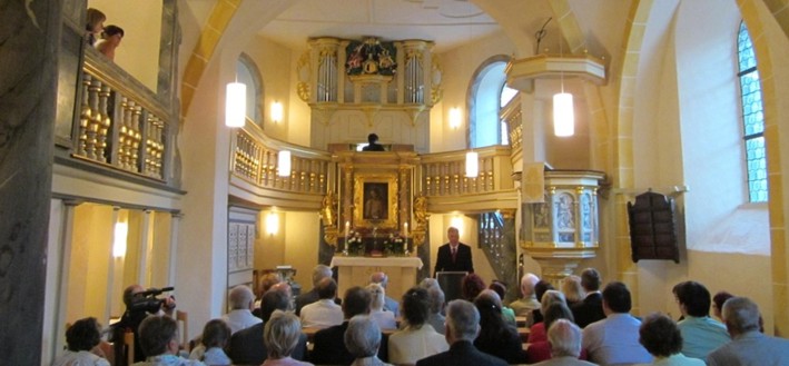 Erstkonzet Donatiorgel Schloss Lichtenwalde