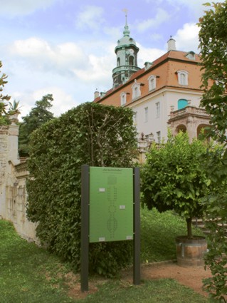 Baumpatenschaftstafel Barockgarten Lichtenwalde