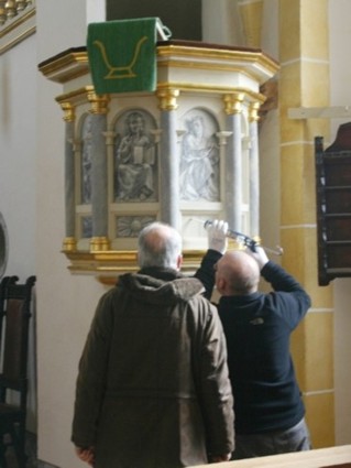 Kanzelbilder Schlosskapelle Lichtenwalde